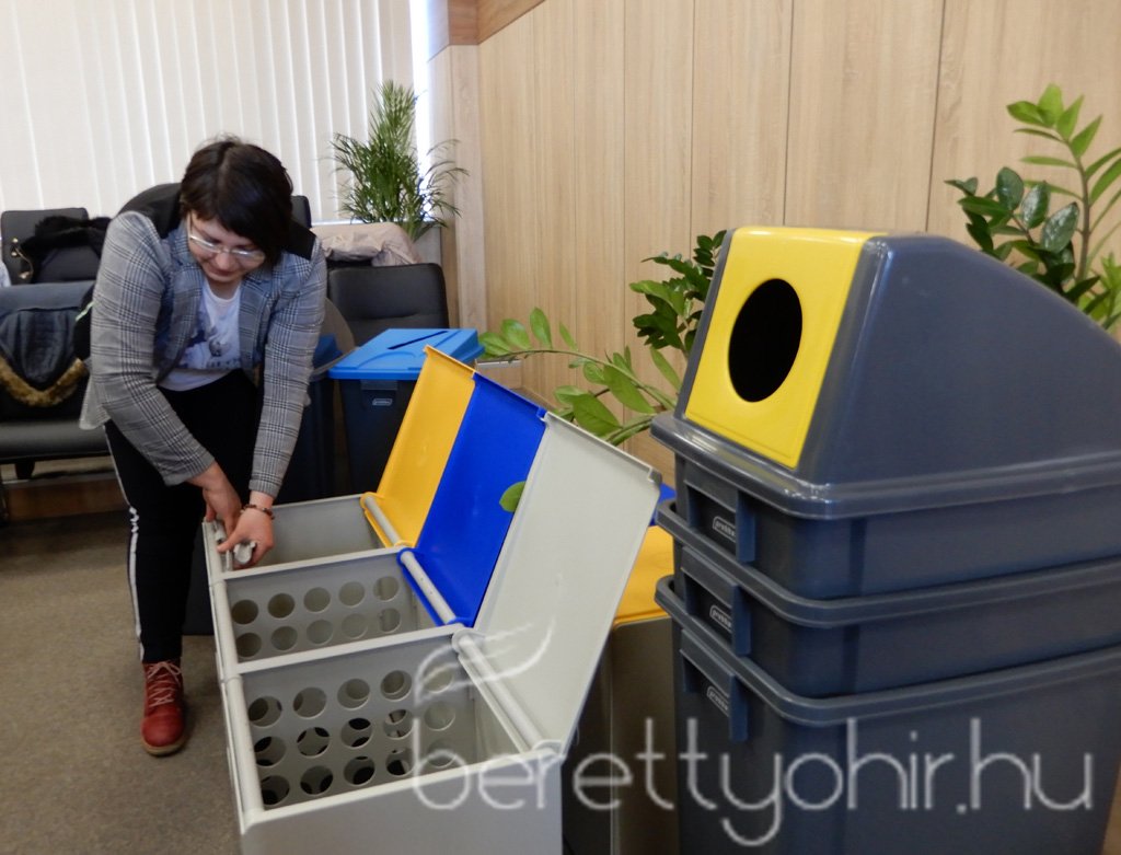 Szelektív kukák ajándékba 25